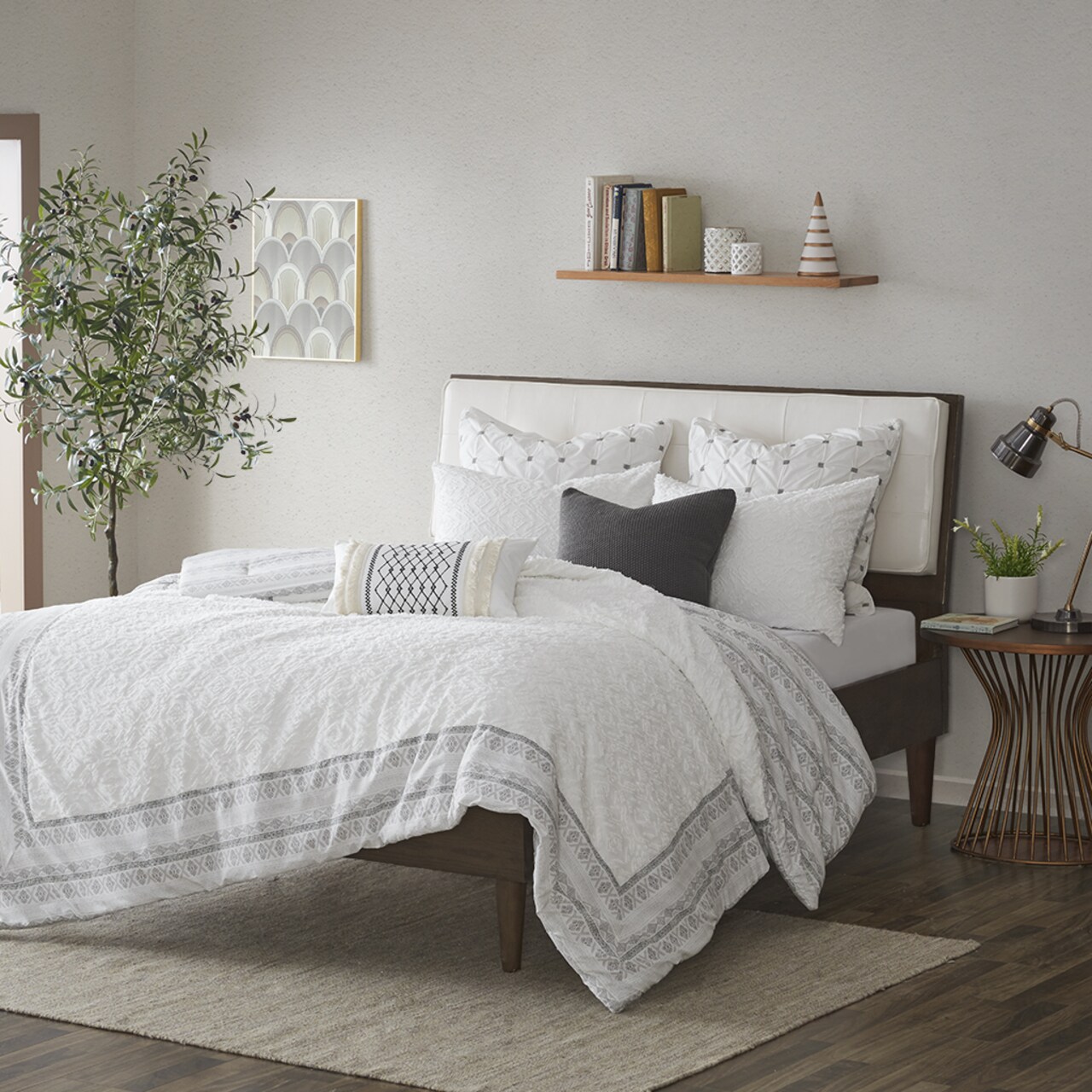 Gracie Mills Reversible Cotton Comforter Set - GRACE-12890